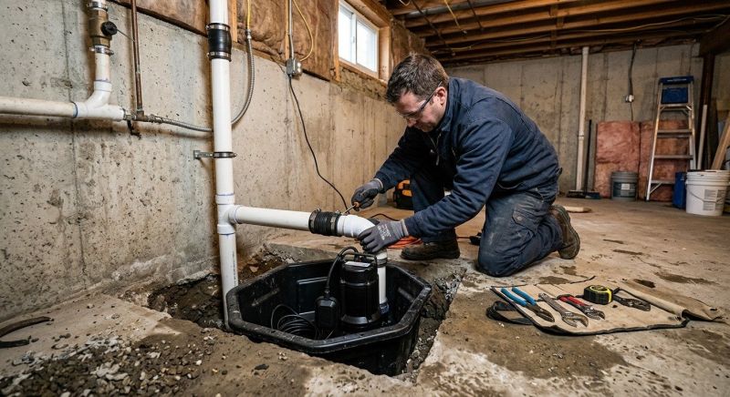 Basement Sump Pump Service in Huntsville, AL